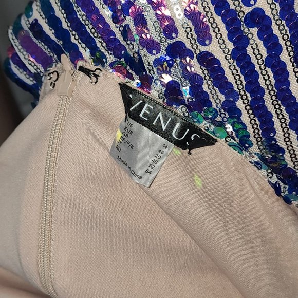 Venus short sequins dress - Picture 2 of 14
